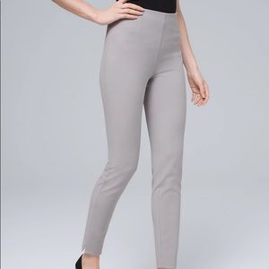 COMFORT STRETCH FLAT-FRONT SKINNY ANKLE PANTS